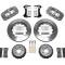 Wilwood Brakes 2015-2018 Ford Mustang AERO6 Big Brake Front Brake Kit (Race) 140-14290