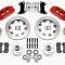 Wilwood Brakes Forged Dynapro 6 Big Brake Front Brake Kit (Hub) 140-10510-R