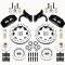 Wilwood Brakes Forged Dynapro 6 Big Brake Front Brake Kit (Hub) 140-12946-D