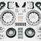 Wilwood Brakes 1957-1967 Ford F-100 Forged Narrow Superlite 6R Big Brake Front Brake Kit (Hub) 140-14838-D