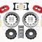 Wilwood Brakes 2007-2017 Jeep Wrangler Forged Narrow Superlite 6R Big Brake Front Brake Kit (Hat) 140-12440-DR