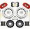 Wilwood Brakes 2013-2014 Ford Focus Forged Narrow Superlite 6R Big Brake Front Brake Kit (Hat) 140-13018-DR