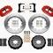 Wilwood Brakes 2005-2014 Ford Mustang Forged Narrow Superlite 6R Big Brake Front Brake Kit (Hat) 140-9110-R