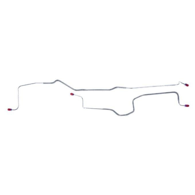 Right Stuff 1982-83 GM F-Body W/Rear Drums, Pre-Bent OE Steel Rear Axle Brake Line FRA8201