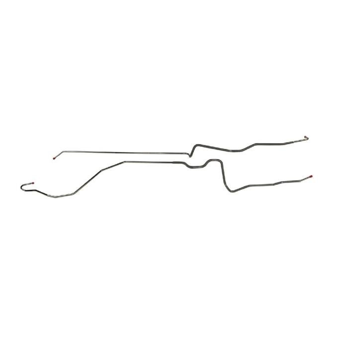 Right Stuff 1970-73 Chevrolet Camaro, Pre-Bent 3/8" OE Steel Front To Rear Fuel Line FGL7001