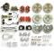 Right Stuff 67-69 Ford Mustang, 4 Wheel Pwr Conv Red Show'n Go, Lrg Ford 9" w/ V8+Auto Trans ZDC6748Z