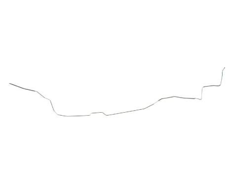 Right Stuff 1968-69 Chevrolet Chevelle Hardtop Pre-Bent 1/4" OE Steel Fuel Return Line CGL6922