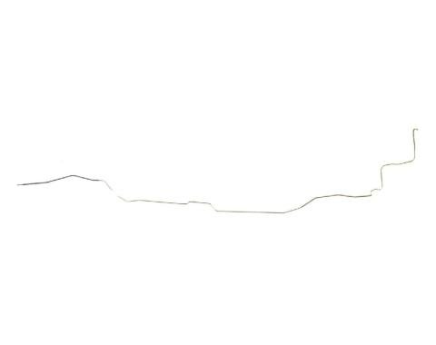 Right Stuff 1970-72 Chevrolet Chevelle Hardtop Pre-Bent 1/4" OE Steel Fuel Return Line CGL7029