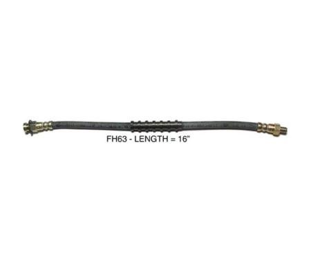Right Stuff 1965-66 Ford Mustang, Front Disc Brake Flex Hoses FH63