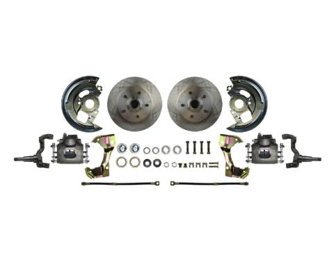 Right Stuff 1967-1969 GM F/X-Body Front 'At The Wheel' Big Brake Upgrade Kit AFXWK02C