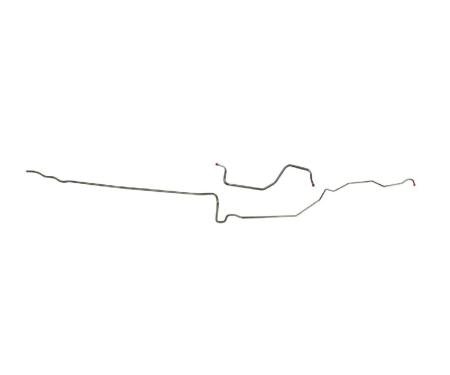 Right Stuff 1976-79 Pontiac Firebird W/400cu, Pre-Bent 3/8" OE Steel Front To Rear Fuel Line FGL7601