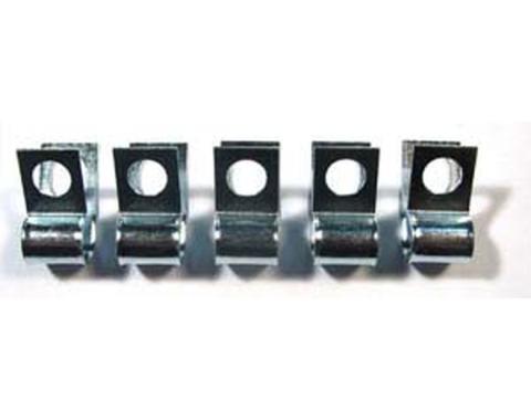 Right Stuff 1968-72 Chevrolet Chevelle/El Camino W/3/8 Line 5-Piece Fuel Line Clip Set CCS018