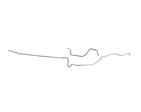 Right Stuff 1976-79 Pontiac Firebird W/400cu, Pre-Bent 3/8" OE Steel Front To Rear Fuel Line FGL7601