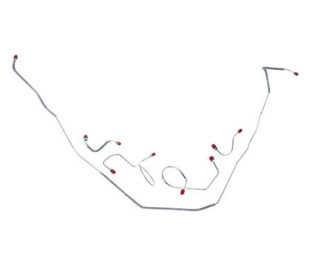 Right Stuff 1967-68 Chevrolet Bel Air/Impala, Pre-Bent OE Steel Front Brake Line Kit BKT6703