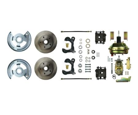 Right Stuff 1955-57 Chevrolet Bel Air, 9" Booster, Power Front Disc Brake Conversion FSC55DCC
