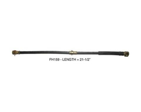 Right Stuff 1984-92 Camaro/Firebird W/Performance Package, Left Front Disc Brake Flex Hoses FH159