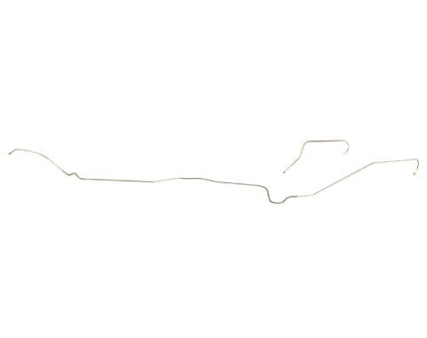 Right Stuff 1968 Pontiac Firebird, Pre-Bent 3/8" OE Steel Front To Rear Fuel Line FGL6712