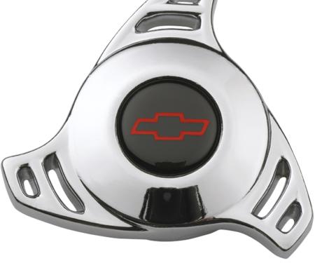 Proform Carburetor Air Cleaner Center Nut, Small High Tech Style, Bowtie Center, Chrome 141-328