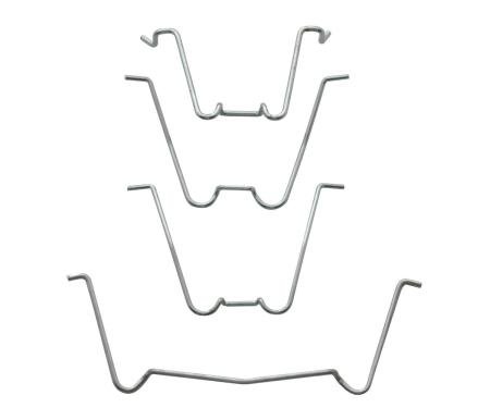 United Pacific Headlight Rim Clips for 1947-54 Chevy Truck (4/Set) C7013