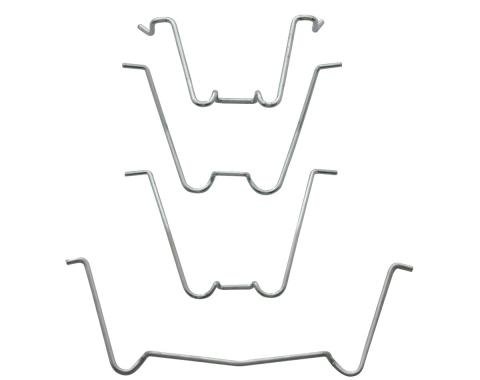 United Pacific Headlight Rim Clips for 1947-54 Chevy Truck (4/Set) C7013