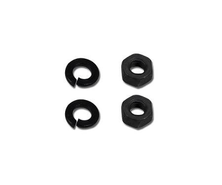Corvette Prk Brk Cbl Pulley Hardware, 4 Piece, 1964-1966