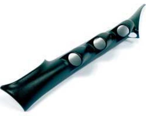 Camaro Gauge Pod, Full Pillar, with Three 2 1/16" Openings, 1993-2002