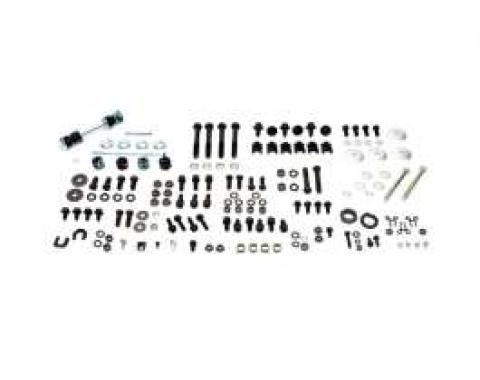 Camaro Master Chassis Assembly Hardware Kit, For Cars With Small Block & Disc Brakes, 1967