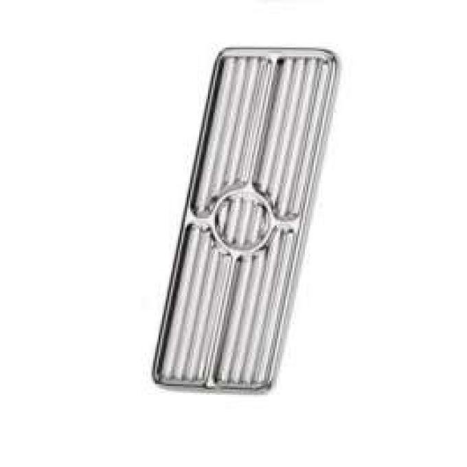 Camaro Gas Pedal Pad, Polished Aluminum, Billet Specialties, 1967-1969