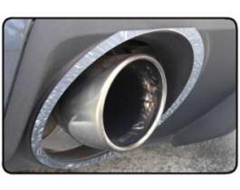 Camaro V6 Exhaust Bezels, 2010-2011