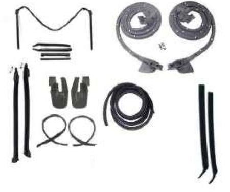 Camaro Convertible Top & Body Weatherstrip Kit, 1967