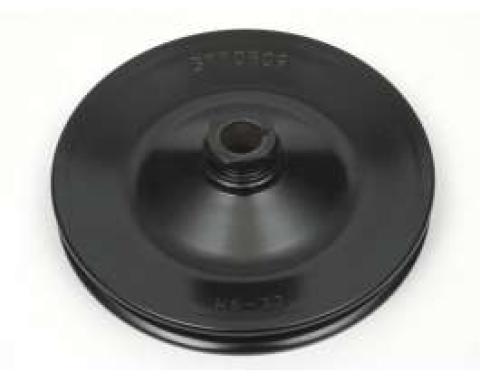 Camaro Power Steering Pump Pulley, 350ci, 1967-1968, All Engines, Except For Cars With Air Conditioning & 396/375hp, 1969, Single Groove