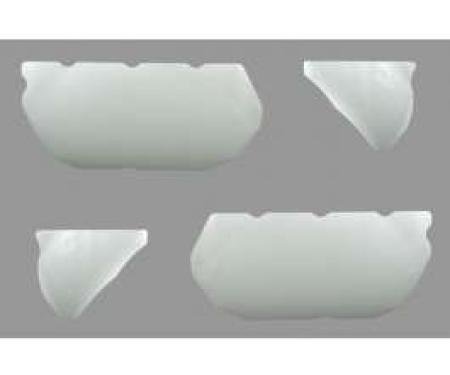 Camaro Door Panel Water Shields, Coupe, Mylar, 1967