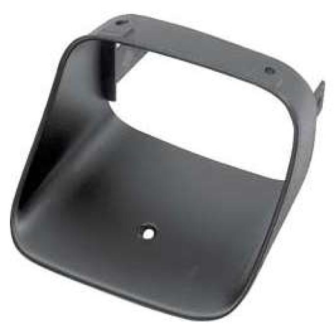 Camaro Parking Light Bezel, Left, Black, For Z28 Or Rally Sport (RS) Cars, 1978-1981