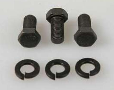 Camaro Crankshaft Pulley Bolt Set, Fine Thread, 1967-1969