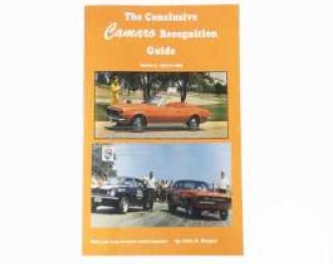 Conclusive Camaro Recognition Guide Book Volume Three 1970-1973