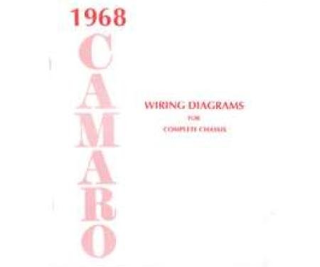 Camaro Wiring Diagram Manual, 1968