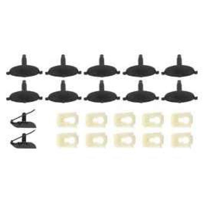 Camaro Vinyl Top Molding Hardware Set, 1967-1968