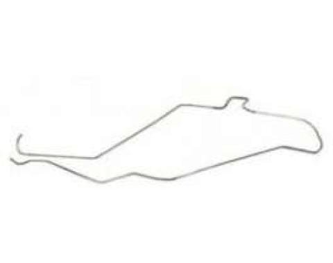 Camaro Gas Tank To Fuel Pump Line Set, 3/8", Stainless Steel, 1980-1981