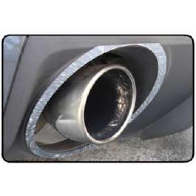 Camaro V6 Exhaust Bezels, 2010-2011