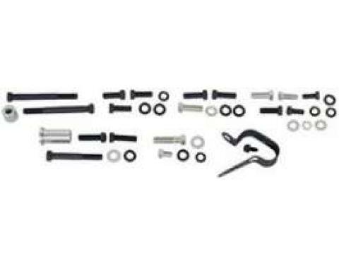 Camaro Air Conditioning Bracket Compressor Mounting Hardware Set, Small Block, 1967