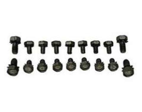 Camaro Oil Pan Bolt Set, Small Block, 1967-1969