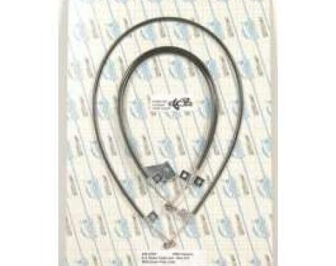 Camaro Heater Control Cable Set, For Cars Without Air Conditioning, 1969