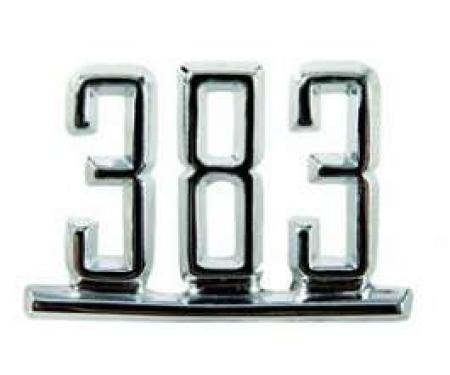 Camaro Fender Emblem, 383, 1967