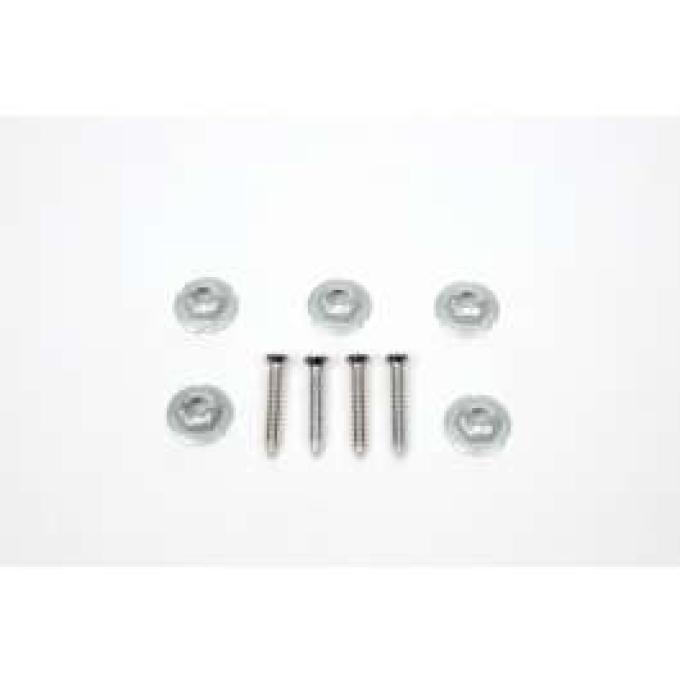 Camaro Center Console Shift Plate Hardware Kit, 1967-1969