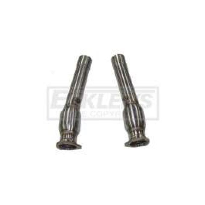Camaro B&B Exhaust V8 Catalytic Delete Pipes, 2010-2014