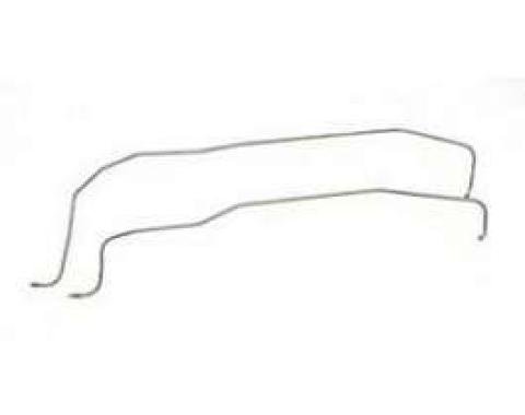 Camaro Cooling Lines, Automatic Transmission, Powerglide, Zinc Plated, 1967-1969