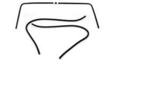 Camaro Headliner Trim Molding Kit, 1967