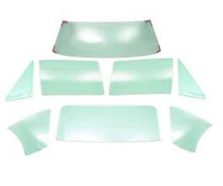 Camaro/Firebird Glass Set, Complete, Tinted, Coupe, 1967
