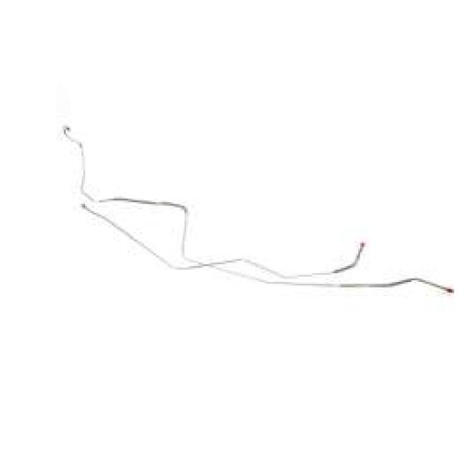 Camaro Brake Line Set, Front To Rear, Stainless Steel, 2-Piece, 1967