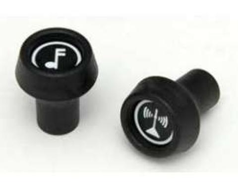 Camaro Radio Knobs, Volume & Tuning, 1971-1978